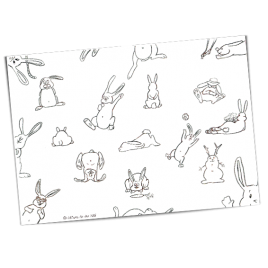 Coloriage Lapins