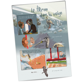 Le Héron dans la neige (pdf)