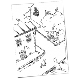 Coloriage Rue