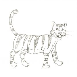 Tigre Habillé