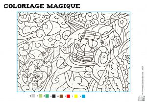 Coloriage Magique #3 - MAISON DU RHU
